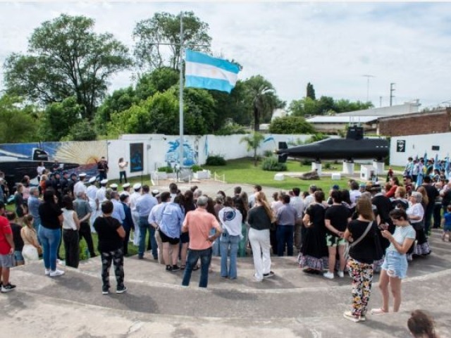 Acto por el aniversario del hundimiento del ARA San Juan